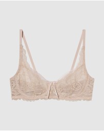 Skarlett Blue - Minx Wired Lace Balconette Bra