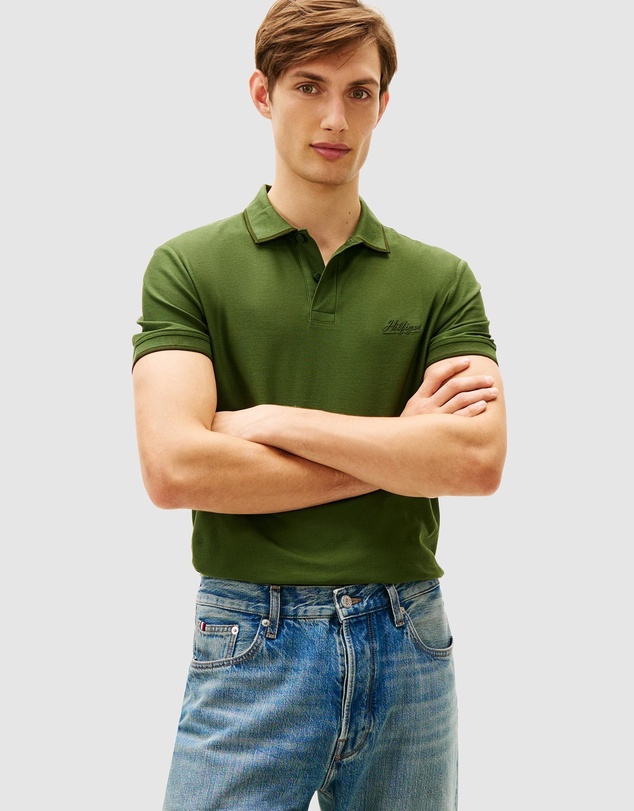 Tommy Hilfiger - Embroidered Twill Polo
