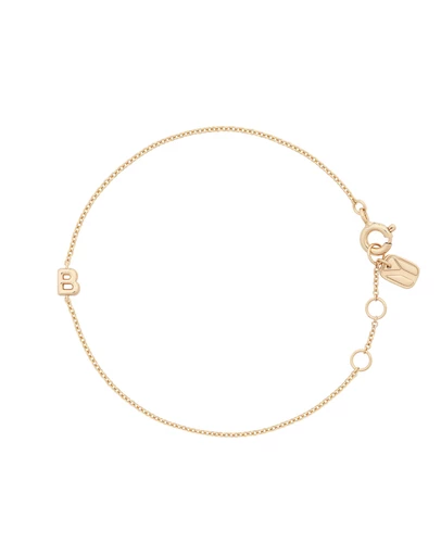 YCL  - Bubble Initial Bracelet B