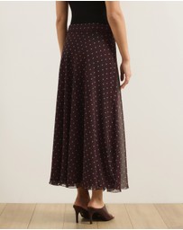Atmos&Here - Rumi Polka Dot Maxi Skirt