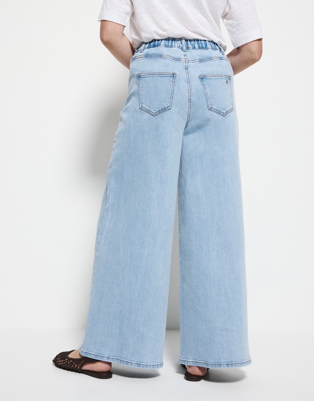 Commonry - Elasticated Wide Leg Jean