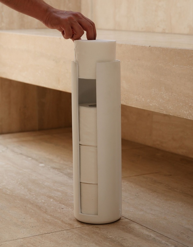 DESIGNSTUFF - ARC Toilet Paper Storage Holder