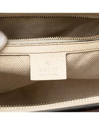 Pre-Loved by Azura Reborn - Pre-Loved gucci Sophisticated Leather Top Handle Handbag with Shoulder Strap