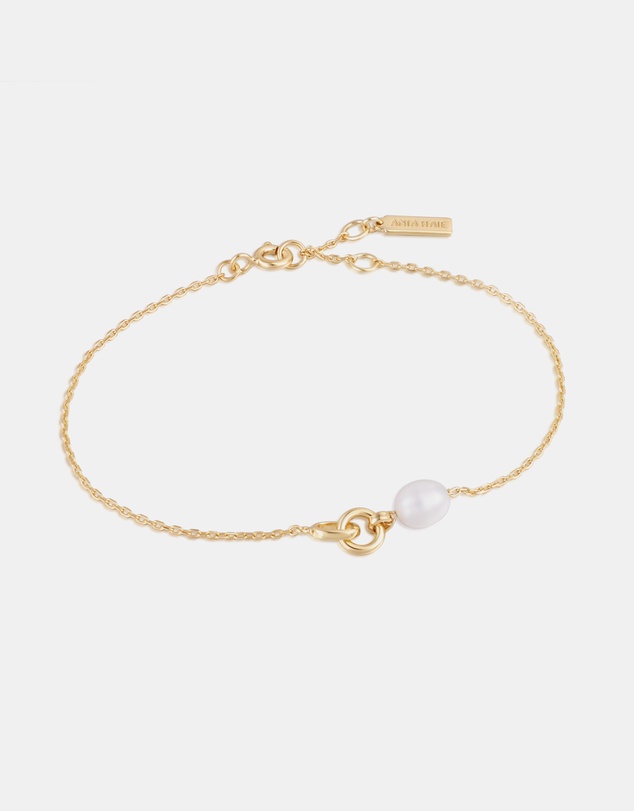 Ania Haie - Pearl Link Chain Bracelet
