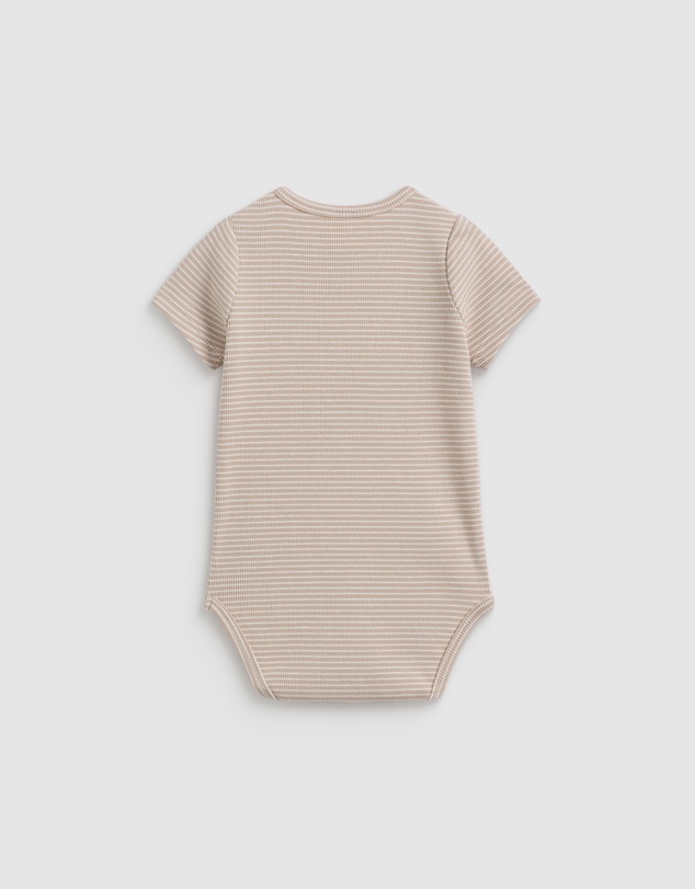 Seed Heritage - Core Rib Logo Bodysuit