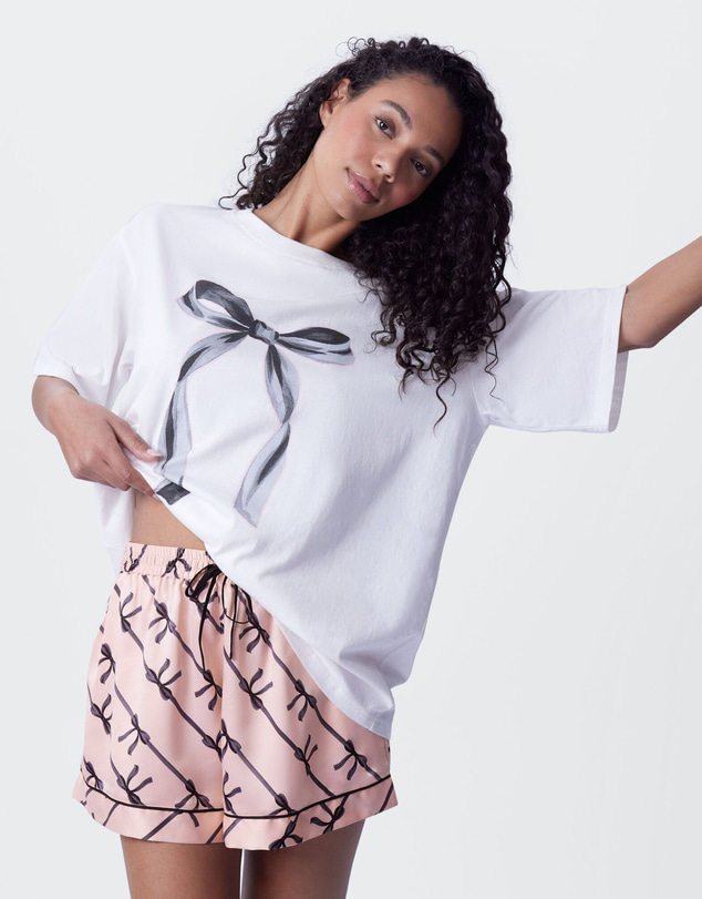 Bras N Things - Be My Bow Short - Print