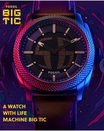 Fossil - Machine Brown Analogue-Digital Watch