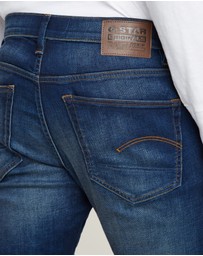 G-Star - 3301 Slim Worker Blue Faded