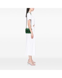 Pre-Loved by Azura Reborn - Pre-Loved Small Leather Scalloped Kan I Crossbody