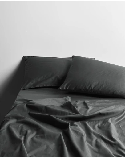 Aura Home - Halo Organic Sateen Sheet Set