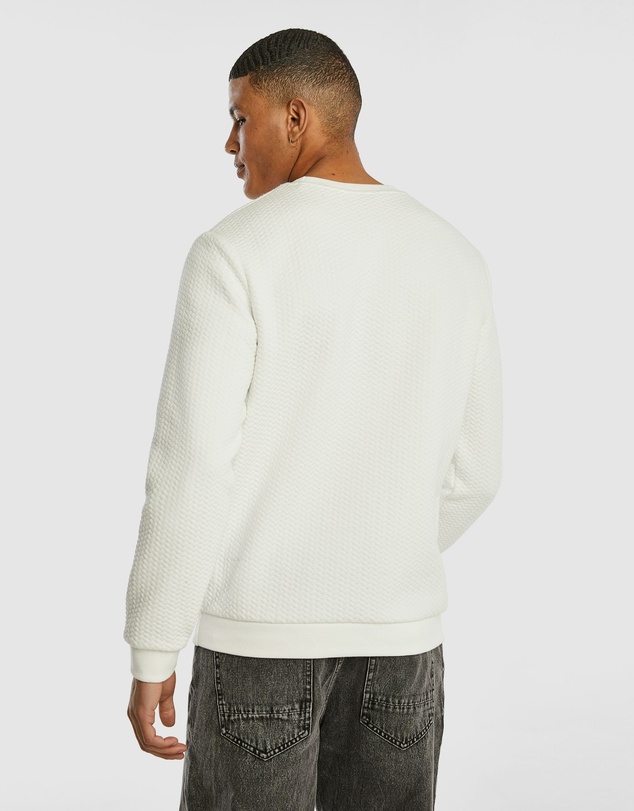 yd. - Tech Textured Sweatshirt