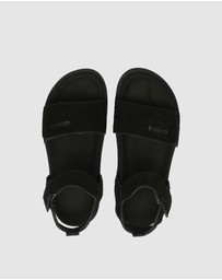EVERAU - EverAU Ugg Carla Cow Suede Upper Sandals