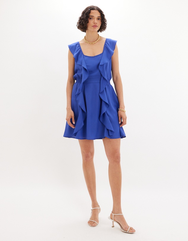 Amelius - Francis Ruffled Mini Dress