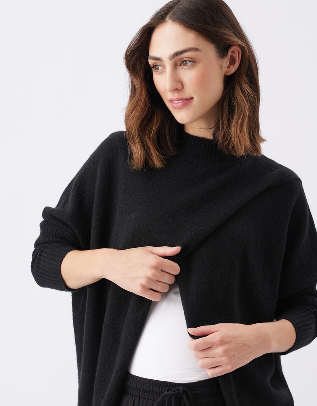 Ripe Maternity - Hallie Cross Over Knit