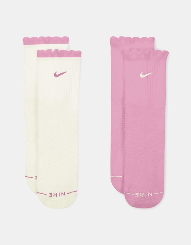 Nike - 2-Pack Everyday Elevated Micro-Crew Socks