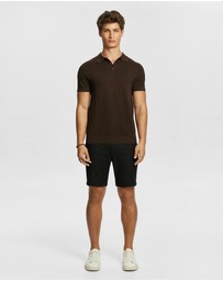yd. - Roscoe Knit Polo Shirt