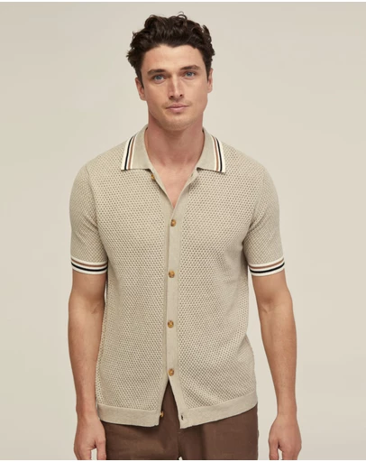 Oxford - Kenji Knitted Shirt