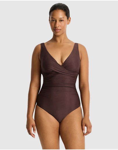 Sea Level Australia - Zen Cross Front Tie Back One Piece