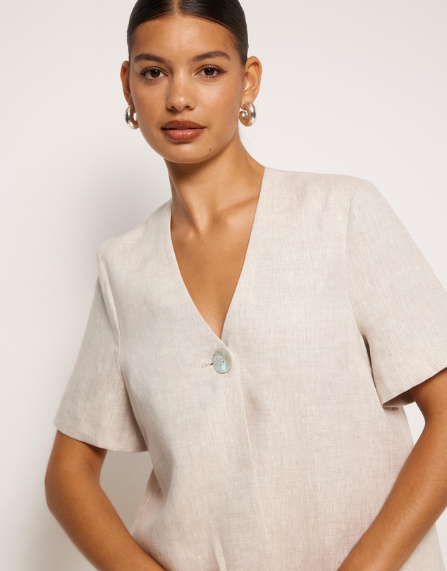 AERE - Willow Linen Top