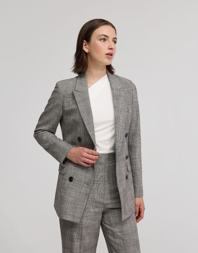 Oxford - Billie Eco Checked Suit Jacket