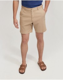 Oxford - Zeke Cotton Stretch Shorts
