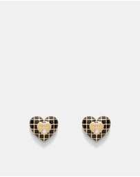 MIMCO - Dylan Heart Stud Earrings