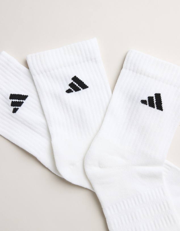 adidas Performance - 3-Pack Cushioned Sportswear Crew Socks - Kids