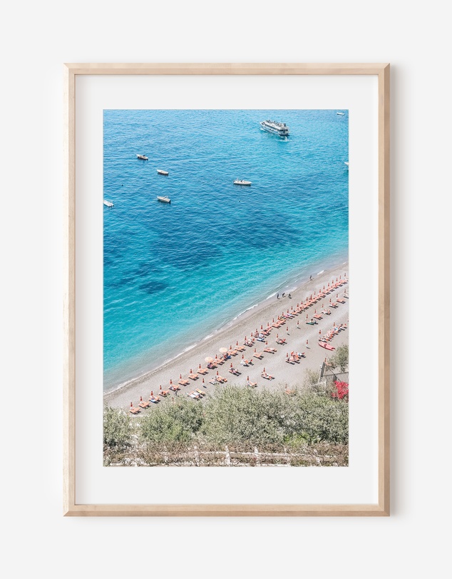 LEGGERA - Sun Lounging in Positano Print
