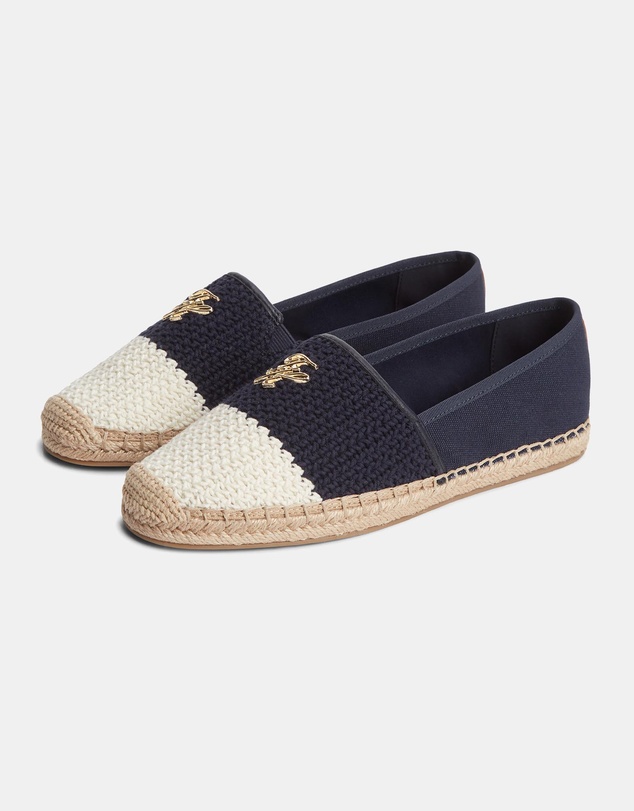 Tommy Hilfiger - Rana Script Crochet Espadrilles - Women's