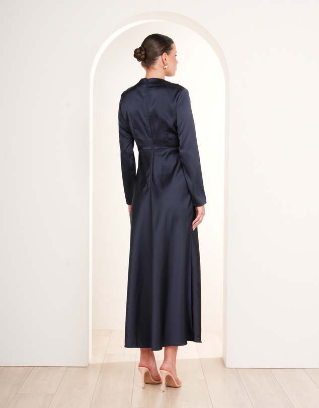 Pilgrim - Dina Long Sleeve Satin Dress