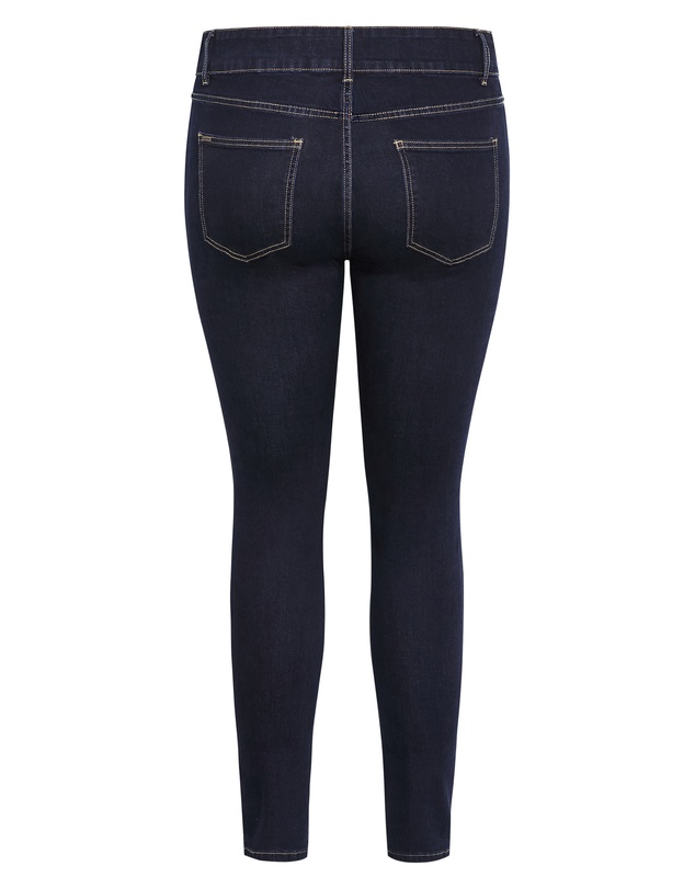 City Chic - Asha Fit Ultra Skinny Leg Short Jean