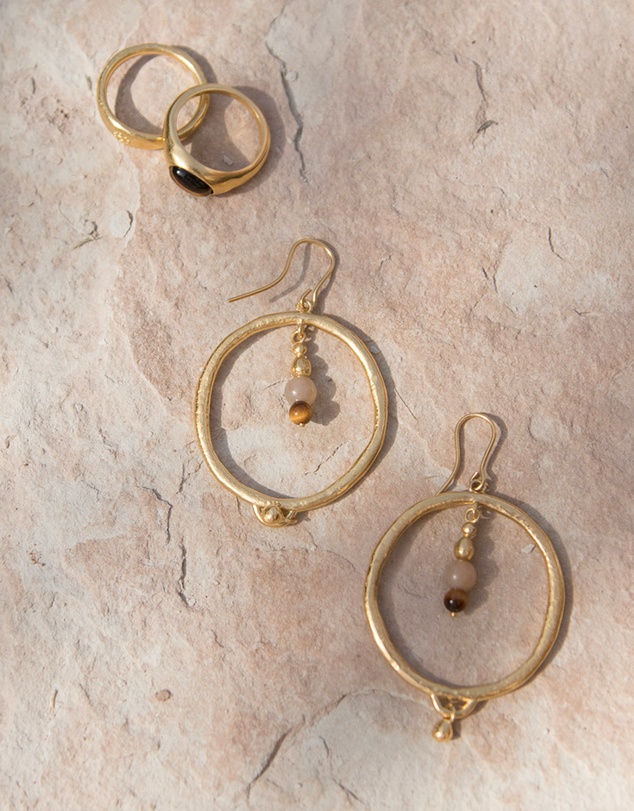 Kirstin Ash - Tigers Eye Ring