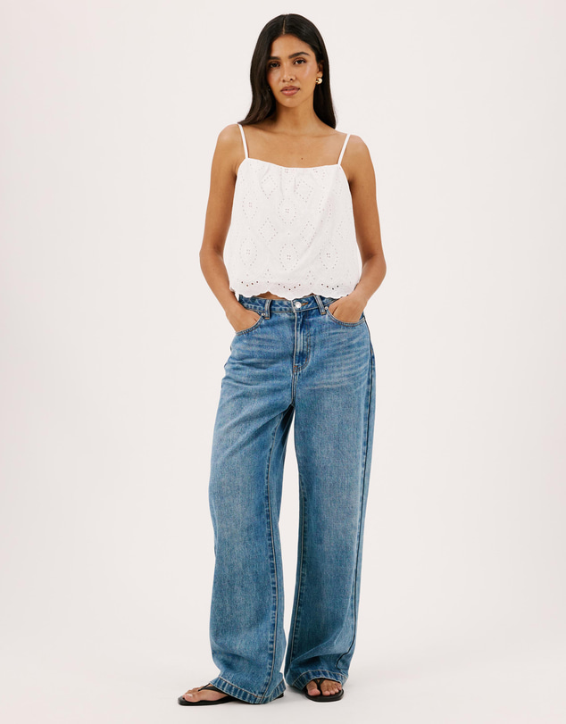 Atmos&Here - Nina Broderie Camisole Top