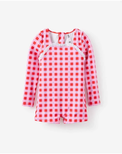 Cotton On Kids - Long Sleeve Boyleg One Piece