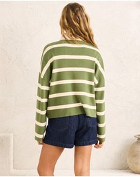 Rhythm - Rugby Polo Knit Sweater