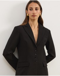 Atmos&Here - Melody Tailored Waist Blazer