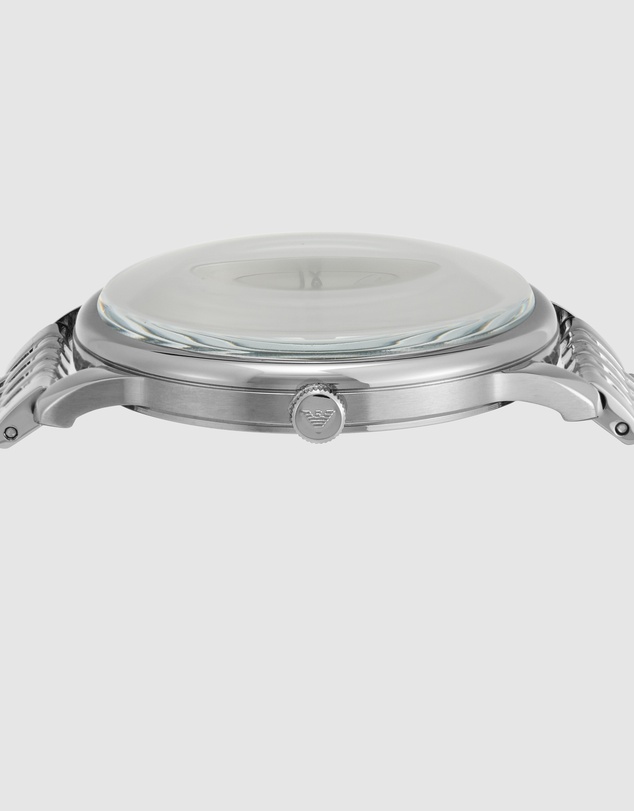Emporio Armani - Silver Tone Analogue Watch