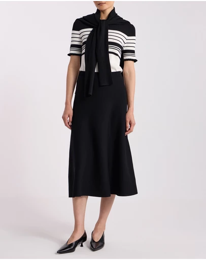 David Lawrence - Maven Knit Midi Skirt