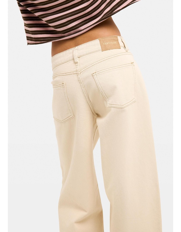 Subtitled - Maylee Low Rise Relaxed Denim Jeans