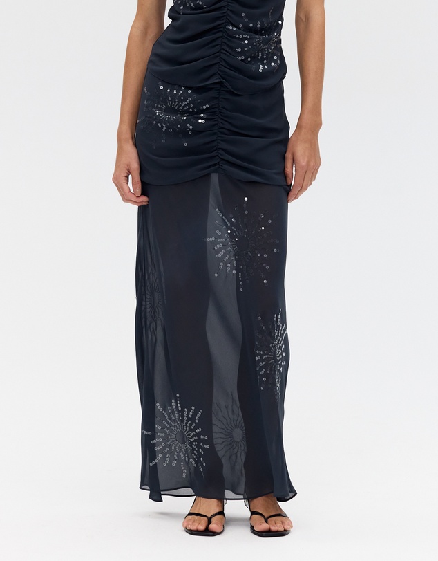 Third Form - Flicker Bias Maxi Skirt