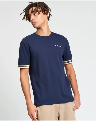 Ben Sherman - Pique Tipped Tee