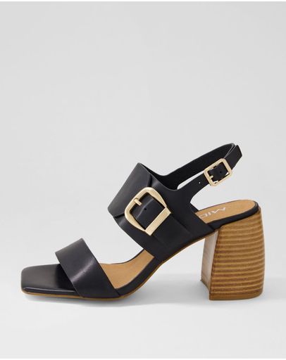 BLACK-NATURAL HEEL