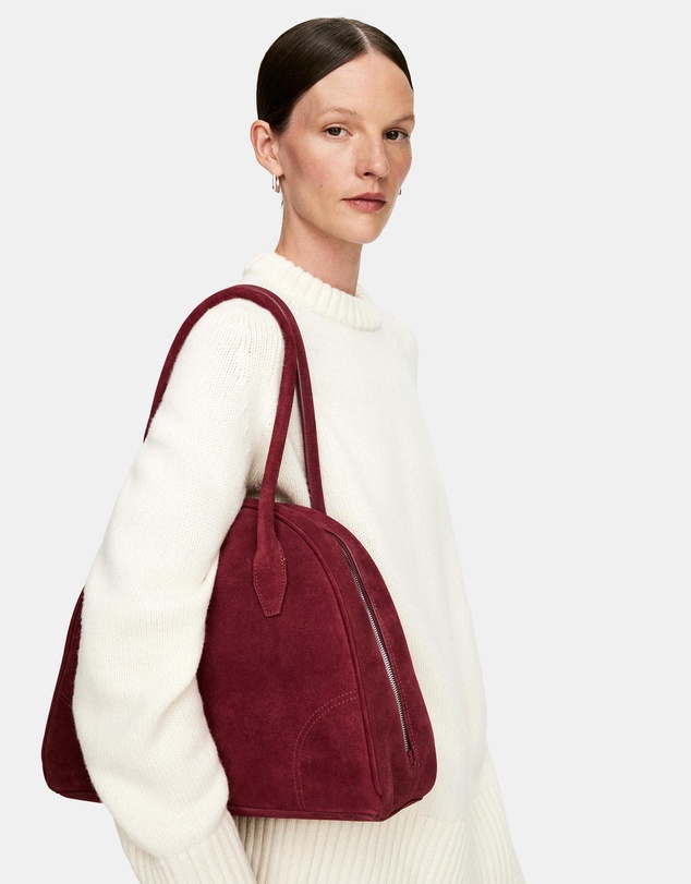 ARKET - Suede Bowling Bag