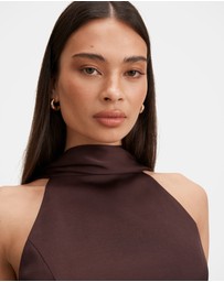 Forever New - Millie High Neck Cape Top