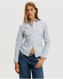 Cotton On - Peyton Gathered LS Shirt