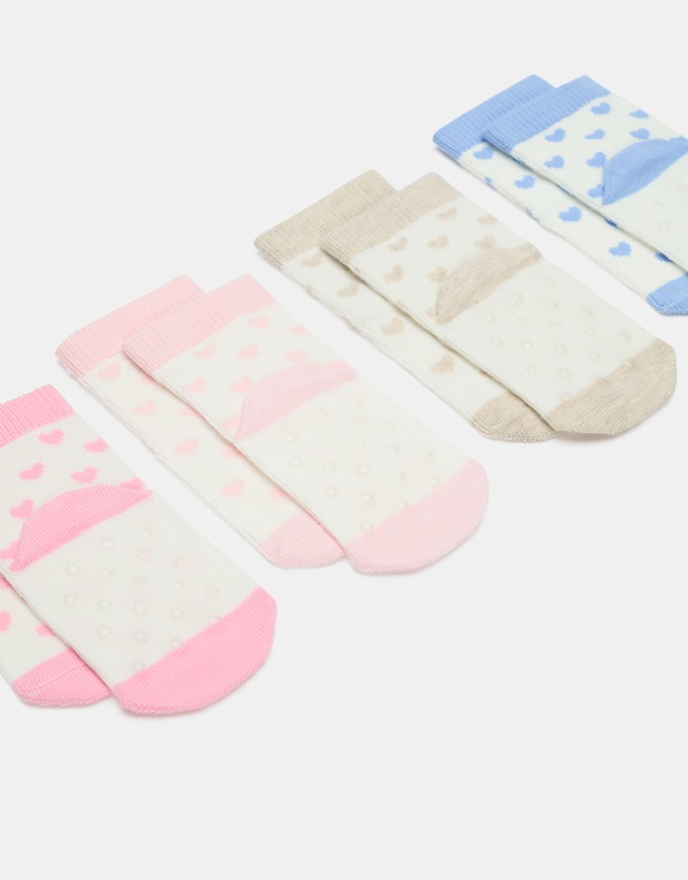 Seed Heritage - Baby Hearts Sock 4 Pack