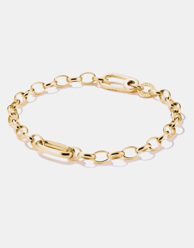 THOMAS SABO - THOMAS SABO Charm bracelet with Connect link Gold