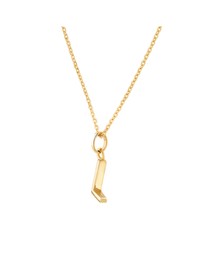 Michael Hill - L Initial Pendant in 10kt Yellow Gold