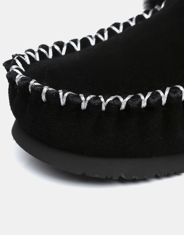 EVERAU - EverAU Ugg Popo Moccasin Sheepskin Upper Moccasins