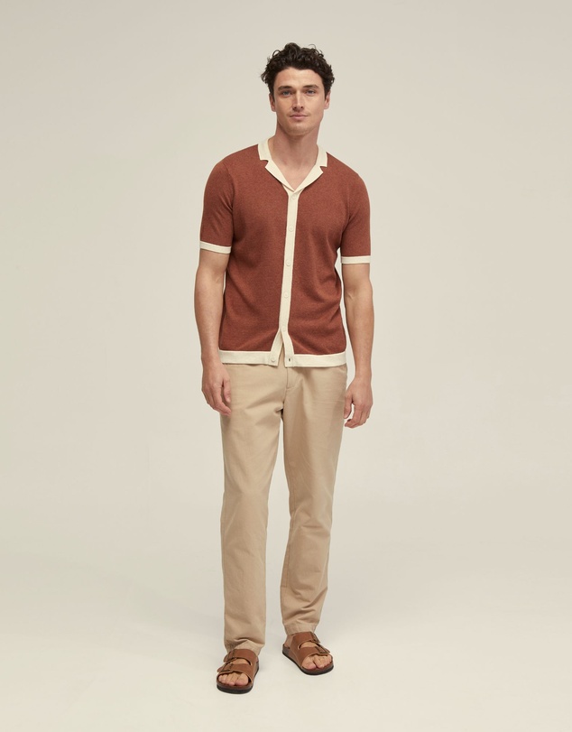 Oxford - Cosmo Knitted Shirt